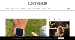 Desktop Screenshot of ilovehealth.nl