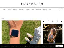 Tablet Screenshot of ilovehealth.nl